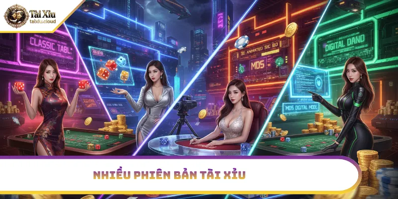 Các thể loại tài xỉu online