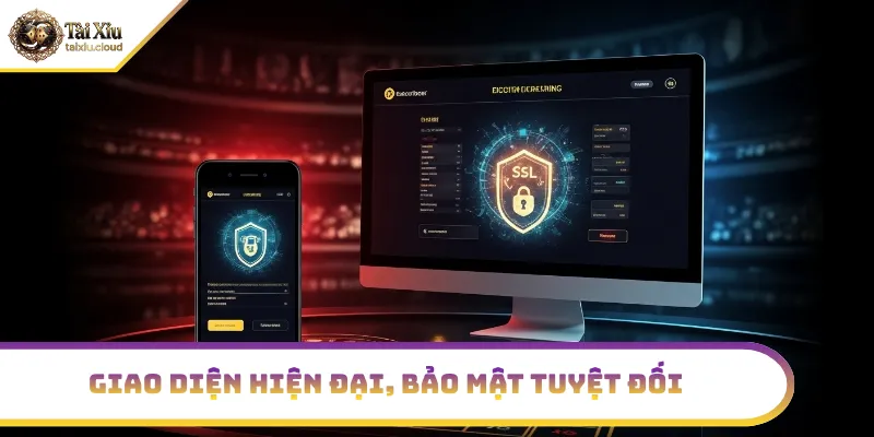 Giao diện tài xỉu online bảo mật cao