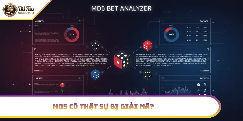Giải mã MD5 trong tài xỉu online